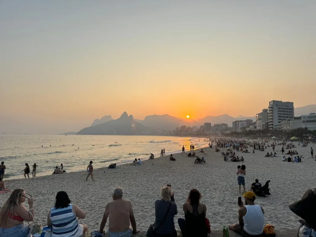 Sunset at Arpoador