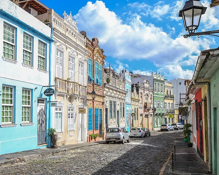 salvador-travel-guide View of street in Santo Antônio Além do Carmo