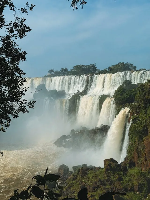 View of the Iguaçu Falls from the Argentine side