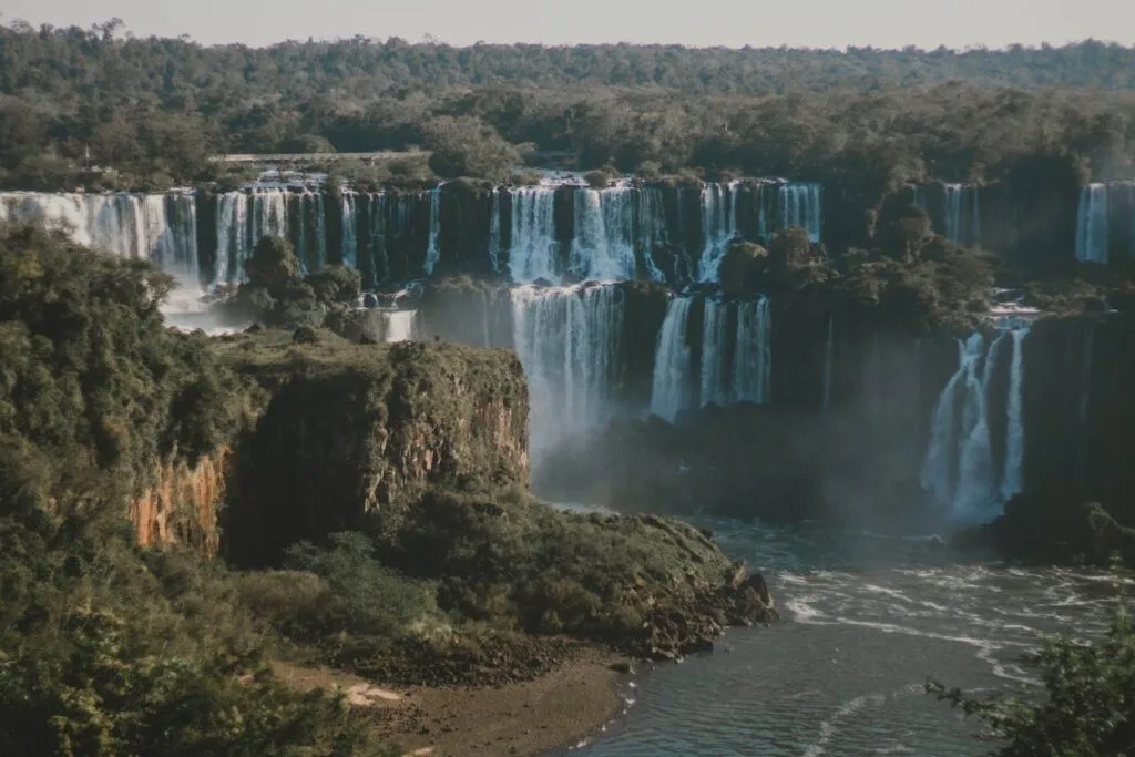 View of Iguazu Falls