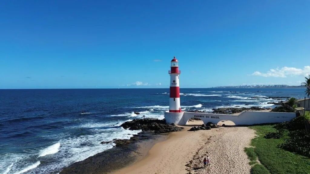 Vista del Farol de Itapuã