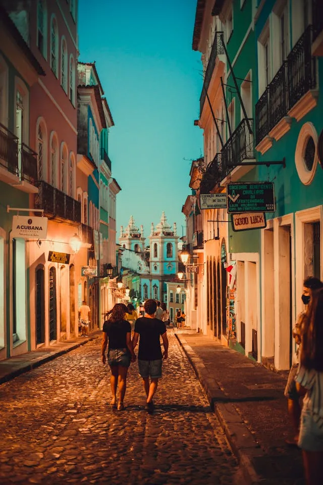 salvador-travel-guide Street in Pelourinho, Salvador