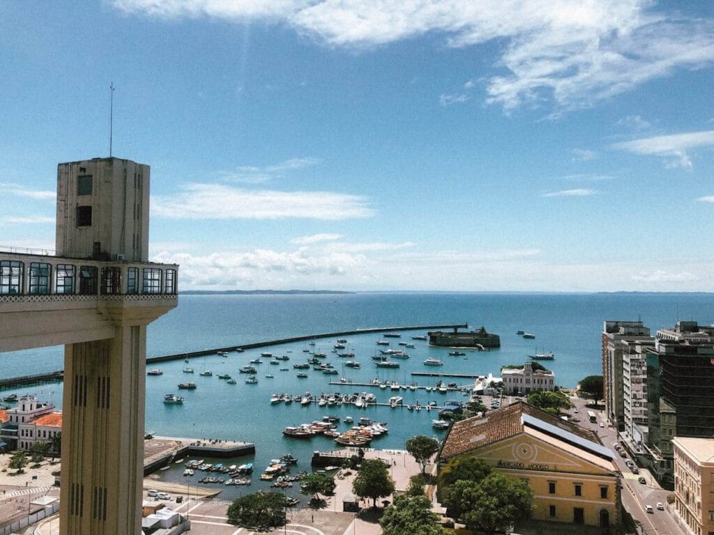 is-salvador-brazil-safe View of the Lacerda Elevator and the Mercado Modelo