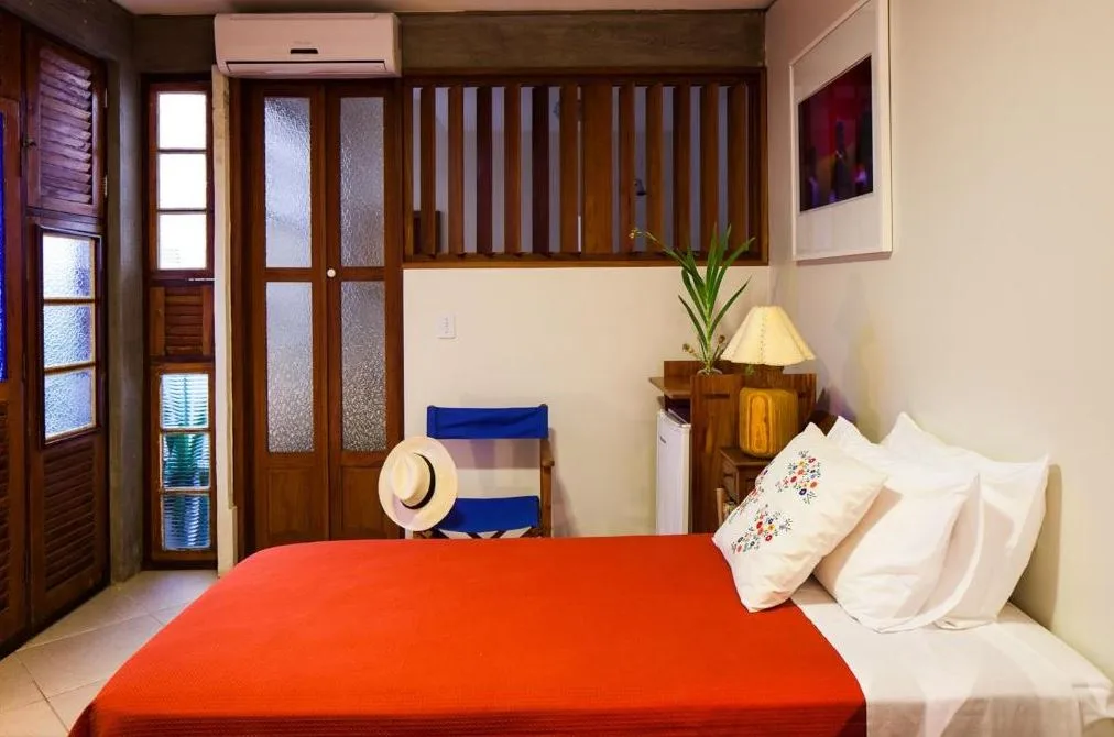 Vista de la habitación de la Pousada Casa da Vitória