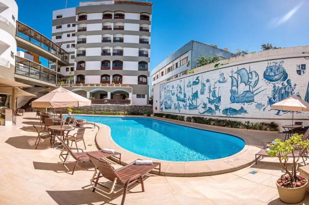 Vista del Grande Hotel da Barra