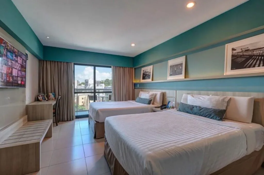 Vista de la habitación del Monte Paschoal Praia Hotel