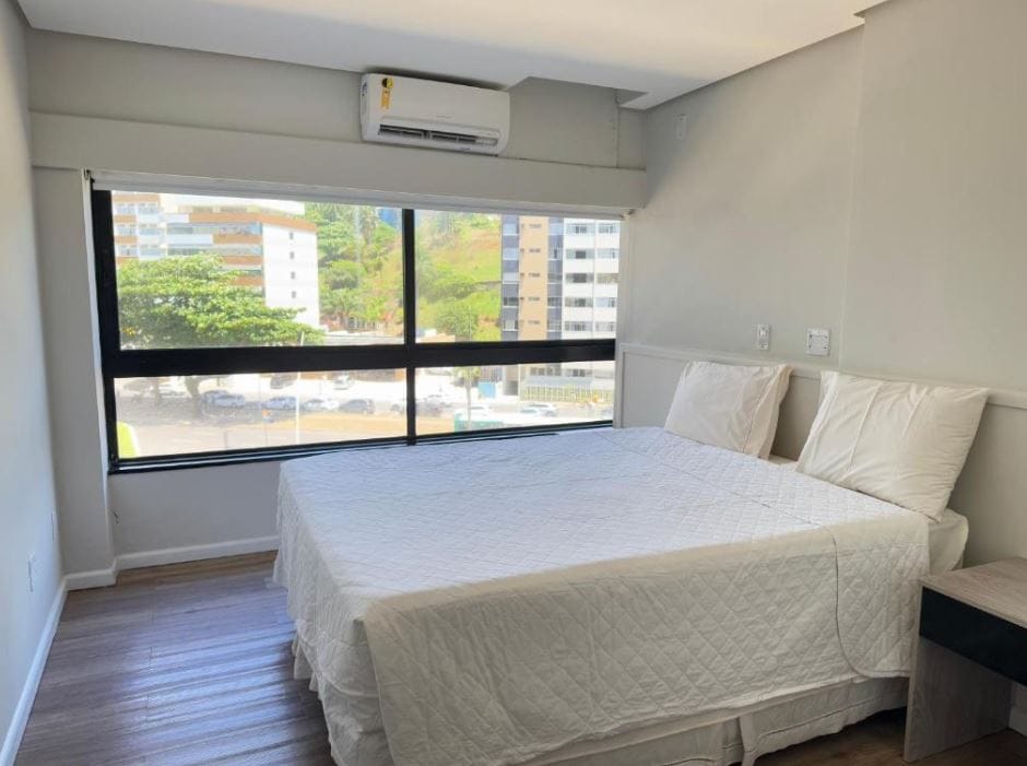best-places-to-stay-in-salvador-brazil View of Ondina Apart Hotel Room
