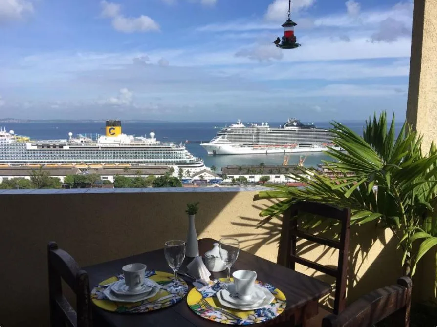 Vista de la Pousada Beija Flor