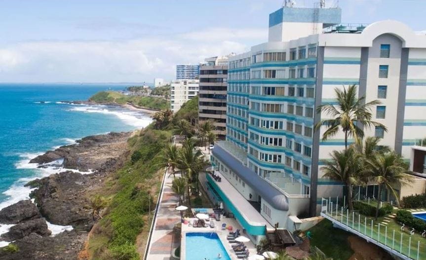 best-places-to-stay-in-salvador-brazil View of Vila Gale Salvador Hotel