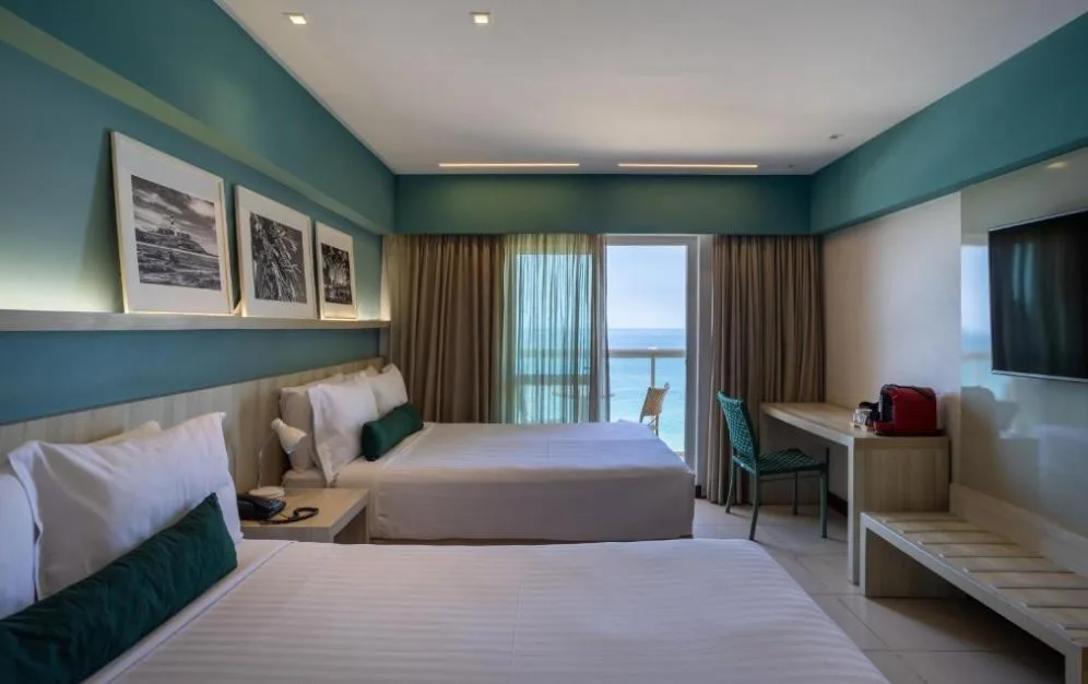 mejores-hoteles-en-salvador-brasil Vista de una habitación del Hotel Monte Pascoal Hotel