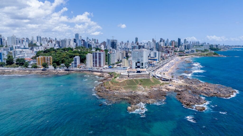 view of barra salvador brazil