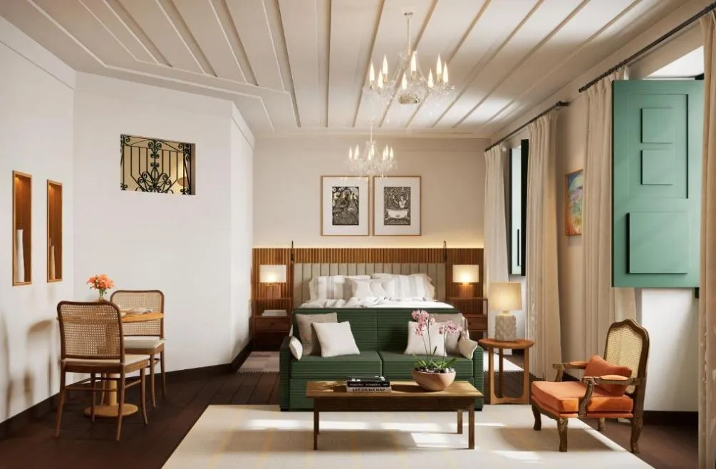 mejores-hoteles-en-salvador-brasil Vista de una habitación del Hotel Villa Bahia