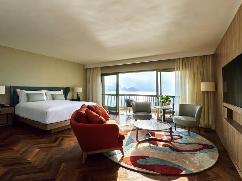 luxury-hotels-in-rio-de-janeiro View of Fairmont Rio Copacabana