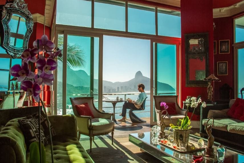 luxury-hotels-in-rio-de-janeiro View of La Suite by Dussol
