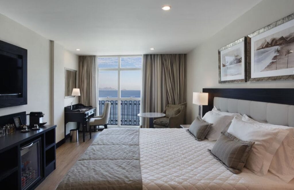 luxury-hotels-in-rio-de-janeiro View of Miramar by Windsor Copacabana